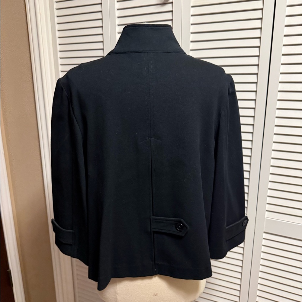 Stunning Black CACHE Contour Collection Jacket size Large - Picture 4 of 6